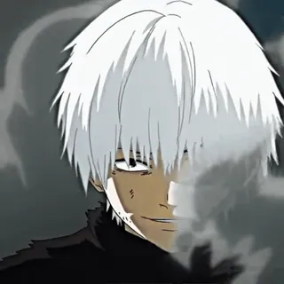 🔥 22b77d57 Ken Kaneki Tokyo Ghoul アニメ, 漫画, グール, 白髪, 金木研, 東京喰種 telegram sticker