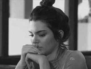 🧷 54e9d7ae sadness, melancholy, pensive, thinking, woman, portrait telegram sticker