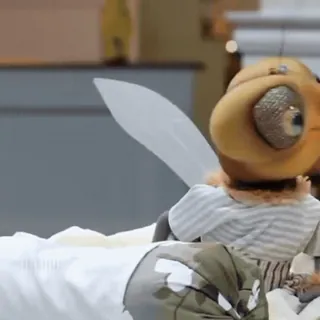 😒 06bb66fe kukiełka, owad, mucha, lalka, zabawka, robak whatsapp sticker