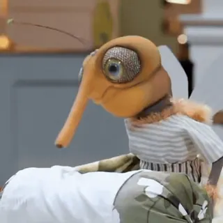 💔 495689a1 komar, kukiełka, owad, zwierzę, lalka whatsapp sticker