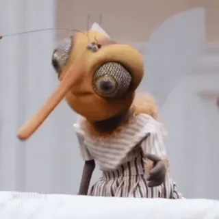 😋 a1ddafe9 owad, komar, kreskówka, animacja, postać whatsapp sticker