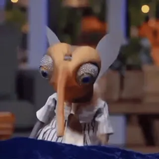 👎 c1067f54 kukiełka, stworzenie, potwór, owad, lalka, śmieszne, postać whatsapp sticker