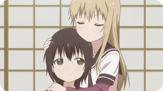 ❤️ 313353dd anime, słodkie, kawaii, przyjaźń, przytulanie, dziewczyna, mundurek szkolny telegram sticker