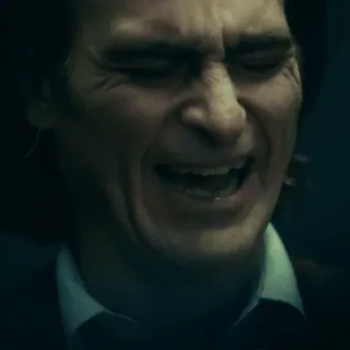 😩 0d7dfbde Joker Joker, Bösewicht, DC Comics, Film, Arthur Fleck, weinend, traurig telegram sticker