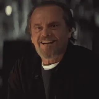 😈 411bd6a3 Jack Nicholson Schauspieler, Promi, Mann, Porträt telegram sticker