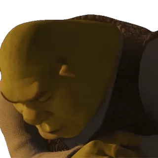 😏 91326425 Shrek Oger, Cartoon, Dreamworks, Film, Charakter, Animation, Lustig telegram sticker