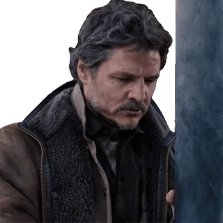 💔 97c45952 Joel Miller The Last of Us The Last of Us, Joel Miller, Pedro Pascal, Charakter, TV Serie, Apokalypse telegram sticker