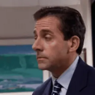 😳 a0462edf Michael Scott The Office Michael Scott, Das Büro, Steve Carell, TV Serie, Komödie telegram sticker