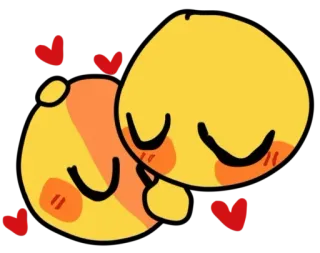 ❤️ de9f4c35 ความรัก, จูบ, อิโมจิ, น่ารัก telegram sticker