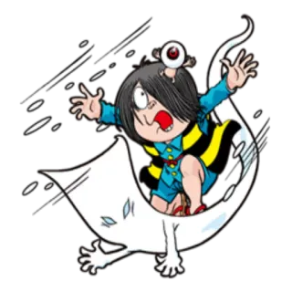 😳 3b93ad60 dessin animé, monstre, anime, fantôme, japonais telegram sticker