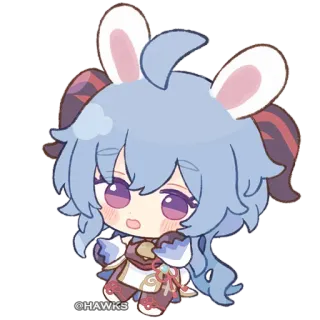 💠 Genshin Impact [@TodorokiShouto] whatsapp stickers