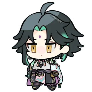 💠 Genshin Impact [@TodorokiShouto] whatsapp stickers