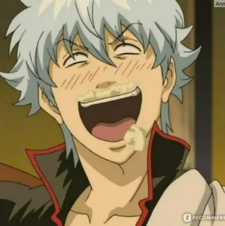 🔮 1fd7c87e Gintoki Sakata Gintama Аниме, Манга, Смешные, Глупые, Gintama, Gintoki Sakata telegram sticker