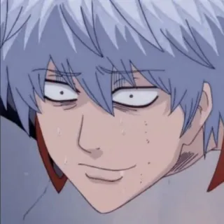 🧊 1f5b372a Sakata Gintoki Gintama Anime, Engraçado, Manga, Comédia, Sakata Gintoki, Gintama telegram sticker