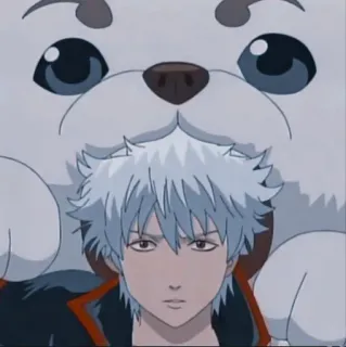 🧊 6cd68f03 Gintoki Sakata Gintama Anime, Personagem, Gintama, Gintoki Sakata telegram sticker