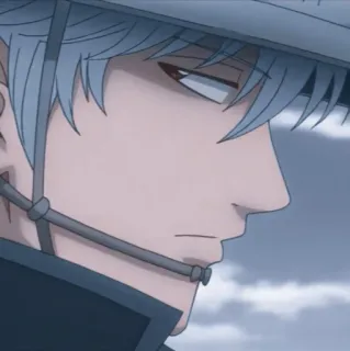 🧊 c61c7cf4 Sakata Gintoki Gintama Anime, Personagem, Samurai, Gintama, Sakata Gintoki telegram sticker