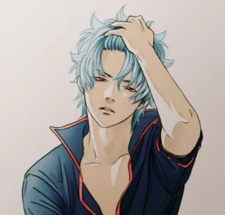 ✨ 0970f8ec Аниме, Манга, Персонаж, Иллюстрация, Мужской, Искусство telegram sticker