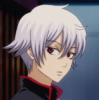 ✨ 9b555016 Аниме, Манга, Белые волосы, Персонаж, Портрет telegram sticker