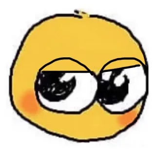 💤 5b972694 emoji, mignon, jaune, visage, kawaii whatsapp sticker