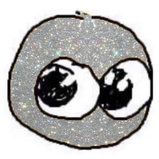 💎 81df7d74 autocollant, yeux, dessin animé whatsapp sticker