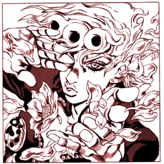 ❌ 7edb8ef0 Giorno Giovanna JoJo's Bizarre Adventure Аниме, Манга, Джоджо, Джорно Джованна, Персонаж, Фанатское творчество telegram sticker