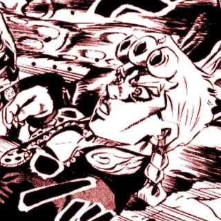 ❌ be10f5fd Giorno Giovanna JoJo's Bizarre Adventure джорно джованна, jojo's bizarre adventure, аниме, манга, персонаж telegram sticker