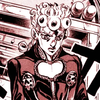 ❌ cec6a8ab Giorno Giovanna JoJo's Bizarre Adventure Аниме, Манга, JoJo's Bizarre Adventure, Джорно Джованна, Персонаж, Искусство telegram sticker