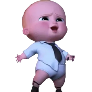 Boss Baby telegram stickers
