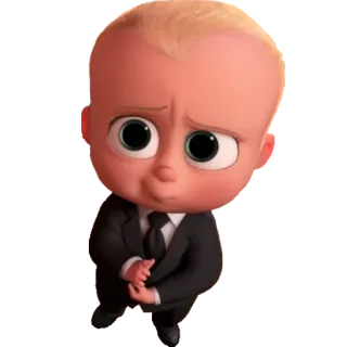 Boss Baby telegram stickers