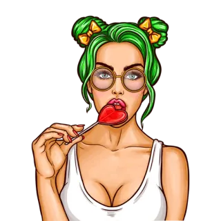 ♥️ @GirlHoney - Meet a Girl 👱🏻‍♀️ telegram stickers