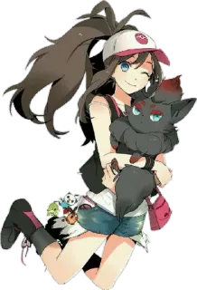 Pokemon Girls telegram stickers