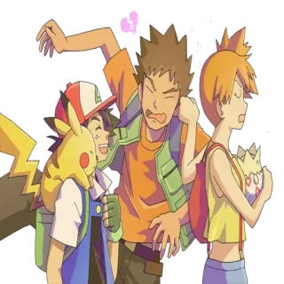 Pokemon Girls telegram stickers