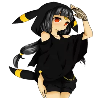 🖤 cf329bd4 Umbreon Pokemon Аниме, Покемон, Амбреон, Фанатское творчество, Персонаж whatsapp sticker