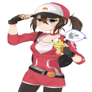 🔭 e8c8e539 May Pokémon Май, Покемон, Пикачу, Аниме, Мультфильм whatsapp sticker