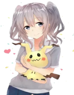 Pokemon Girls telegram stickers