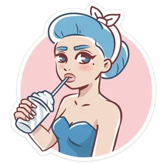 Girl Power telegram stickers