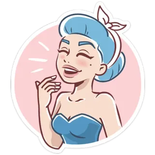 Girl Power telegram stickers