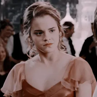 🙁 8226dadd Hermione Granger Harry Potter ハーマイオニー・グレンジャー, ハリー・ポッター, エマ・ワトソン, 魔法使い, ファンタジー, 映画, キャラクター telegram sticker