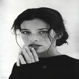 😀 376c6a35 mujer, retrato, belleza, modelo, persona, femenina, rostro whatsapp sticker