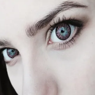 😄 43f16fa0 ojos, cara, maquillaje, pestañas whatsapp sticker