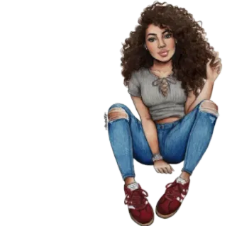 Pack Girls ❤️ @metamorfose00 whatsapp stickers