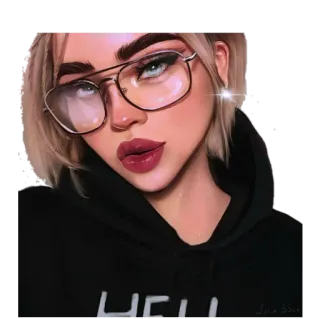 Pack Girls ❤️ @metamorfose00 telegram stickers