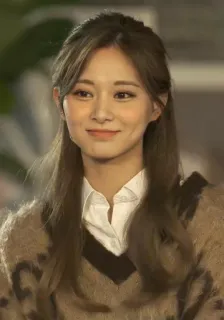 🚪 5cf07f72 Frau, Porträt, Lächeln, Pullover, Haare whatsapp sticker