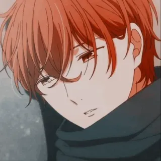 🎸 acfa2eef Anime, Ragazzo, Ritratto, Cartone animato telegram sticker