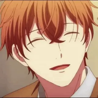 🎸 bc7fa84f anime, ritratto, sorridente, personaggio telegram sticker