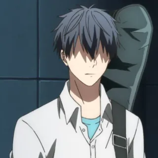 😣 0cc42ea4 Mafuyu Sato Given 动漫, GIVEN, 佐藤真冬, 吉他, 音乐, 角色 whatsapp sticker