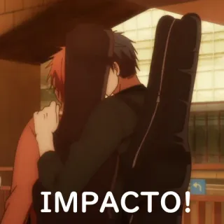 👬 6e02eabc IMPACTO! 冲击, 震惊, 惊喜, 惊叹 whatsapp sticker