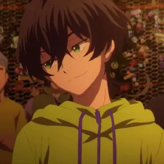 😏 370a3a70 Reki Kyan SK8 the Infinity Anime, Reki Kyan, SK8 the Infinity, Karakter, Jongen telegram sticker