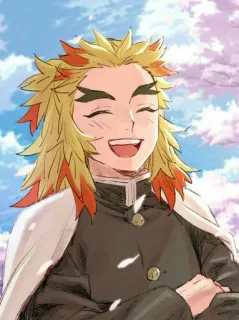 Rengoku Kyojuro telegram stickers