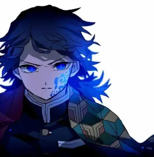 🌟 3f15549e Giyu Tomioka Demon Slayer Anime, Demon Slayer, Giyu Tomioka, Manga, Pilier de l'Eau telegram sticker